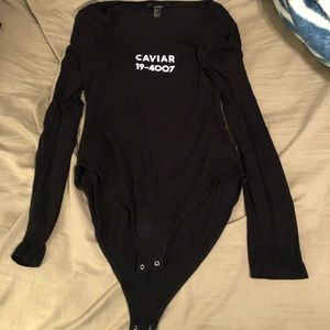 Black long sleeve shirt